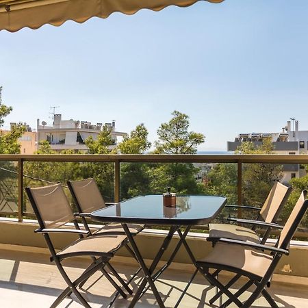 Amazing Holiday Apt With Ocean Views Athen Eksteriør billede
