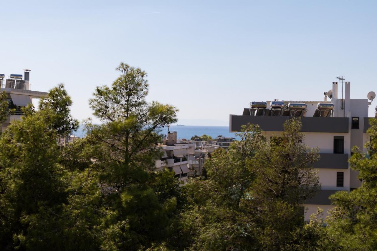 Amazing Holiday Apt With Ocean Views Athen Eksteriør billede